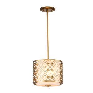Lampa wisząca lakierowane złoto Ziggy 2xE14x40W Elstead 847446 Lampa wisząca lakierowane złoto Ziggy 2xE14x40W Elstead 847446