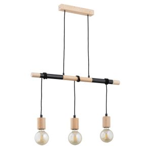 Lampa wisząca LAMETA sznurki jasne drewno 3xE27x15W IP20 Alfa 1025550 Lampa wisząca LAMETA sznurki jasne drewno 3xE27x15W IP20 Alfa 1025550