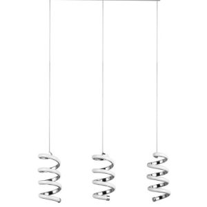 Lampa wisząca LAOLA odcienie srebra LED 3x8W Neutralna biel 1250lm RL 850150 Lampa wisząca LAOLA odcienie srebra LED 3x8W Neutralna biel 1250lm RL 850150
