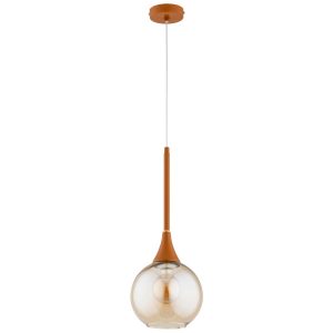 Lampa wisząca LARIKO delikatny złoty akcent brązowa 1xE27x15W IP20 Alfa 1025320 Lampa wisząca LARIKO delikatny złoty akcent brązowa 1xE27x15W IP20 Alfa 1025320