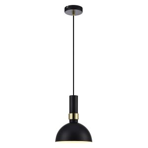 Lampa wisząca Larry metalowa czarna 62499 Lampa wisząca Larry metalowa czarna 62499