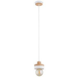Lampa wisząca LARSO okrągłe klocki biała 1xE27x15W wym:90x12x12cm IP20 Alfa 1025307 Lampa wisząca LARSO okrągłe klocki biała 1xE27x15W wym:90x12x12cm IP20 Alfa 1025307