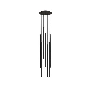 Lampa wisząca LASER BLACK VII zwisy rurki 7667 Nowodvorski 299269 Lampa wisząca LASER BLACK VII zwisy rurki 7667 Nowodvorski 299269