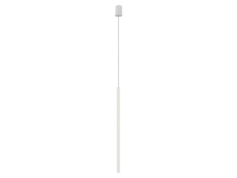 Lampa wisząca Laser stalowa biała 32677