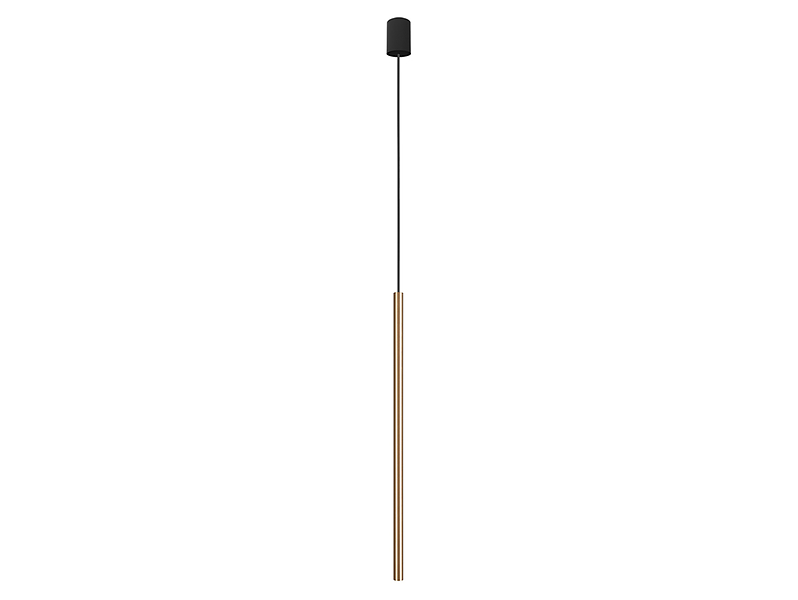 Lampa wisząca Laser stalowa złota 32676