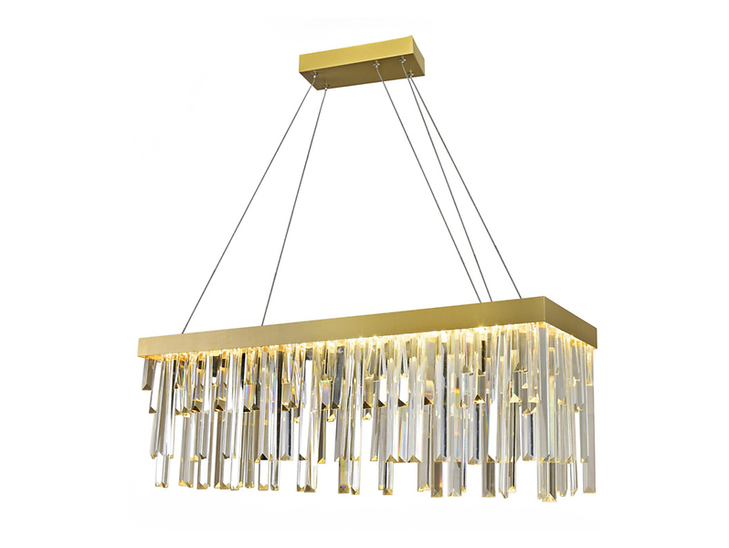 Lampa wisząca Lauret LED ze ściemniaczem złota 594811