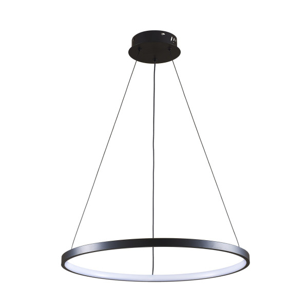Lampa wisząca LEA czarno-biała LED 1x20W Neutralna biel 2600lm Polux 837918
