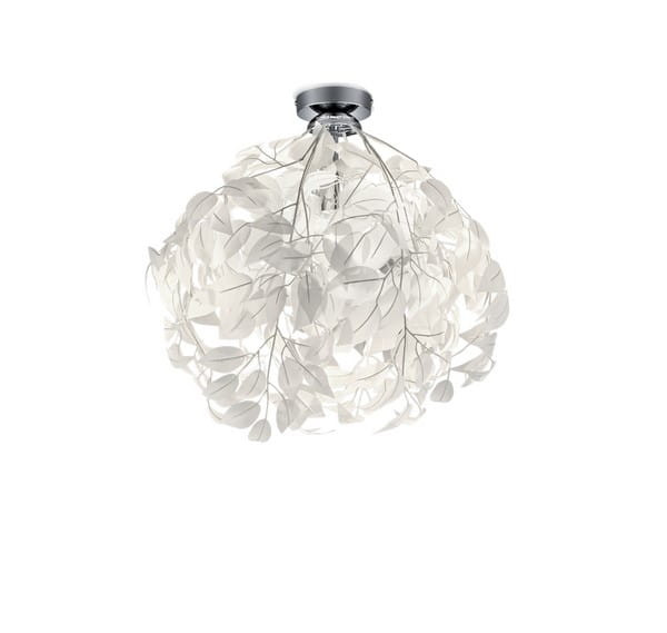 Lampa wisząca LEAVY srebrno-biała 1xE27x28W wym:58x38x38cm IP20 RL 1030267