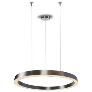 LAMPA WISZĄCA LED 120cm CIRCLE nikiel szczotkowany 184708 LAMPA WISZĄCA LED 120cm CIRCLE nikiel szczotkowany 184708