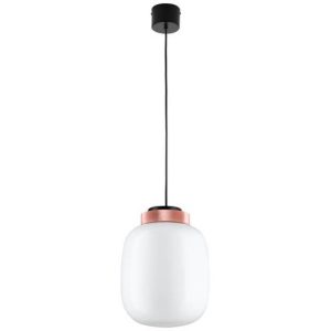 LAMPA WISZĄCA LED 25 cm biało-miedziana BOOM 212548 LAMPA WISZĄCA LED 25 cm biało-miedziana BOOM 212548