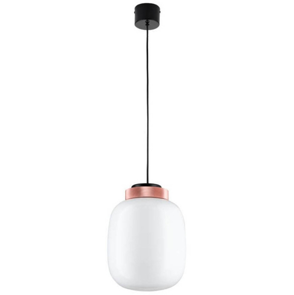 LAMPA WISZĄCA LED 25 cm biało-miedziana BOOM 212548