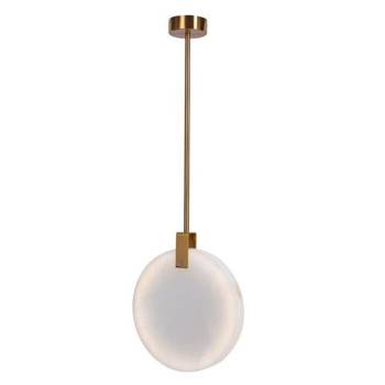 LAMPA WISZĄCA LED 30cm MARBLE NATURALNY MARMUR 217516