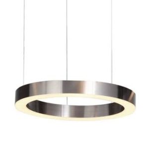 LAMPA WISZĄCA LED 40cm nikiel CIRCLE nowoczesna 217504 LAMPA WISZĄCA LED 40cm nikiel CIRCLE nowoczesna 217504