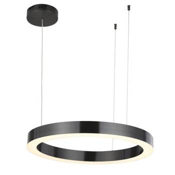 LAMPA WISZĄCA LED 60cm TYTANOWA CIRCLE nowoczesna 184710