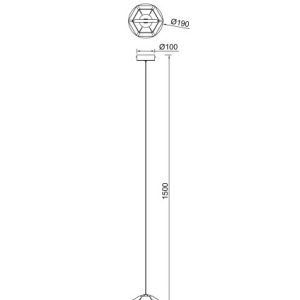 Lampa wisząca LED 6W COLORE MD3350-1BL/CO Zuma Line 690046 Lampa wisząca LED 6W COLORE MD3350-1BL/CO Zuma Line 690046