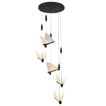LAMPA WISZĄCA LED czarna BEE LAMP 5 ekskluzywna 217498