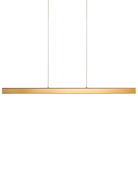 Lampa wisząca LED dekoracyjna z pilotem złota 602280