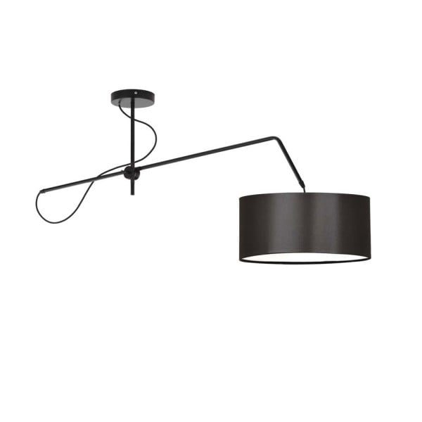 Lampa wisząca LED do przedpokoju RIO Czarny - Brązowy 858022