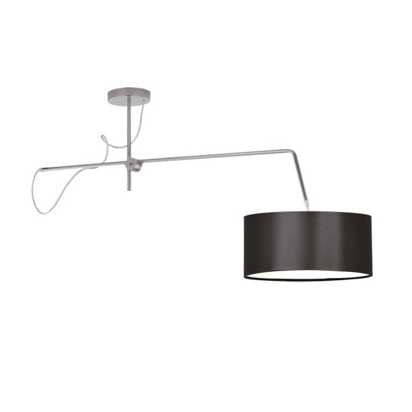 Lampa wisząca LED do przedpokoju RIO Srebrny - Brązowy 858027