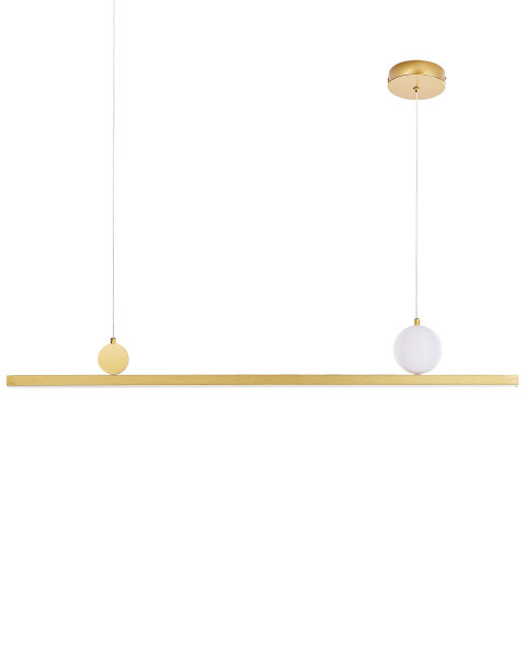 Lampa wisząca LED nowoczesna geometryczna złota 356942