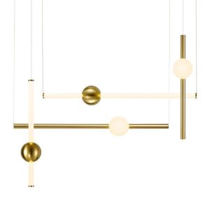 LAMPA WISZĄCA ledowa O-LINE S 79cm MOSIĄDZ 234652 LAMPA WISZĄCA ledowa O-LINE S 79cm MOSIĄDZ 234652