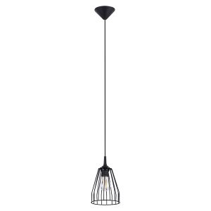 Lampa wisząca Leyo stalowa czarna 328832 Lampa wisząca Leyo stalowa czarna 328832