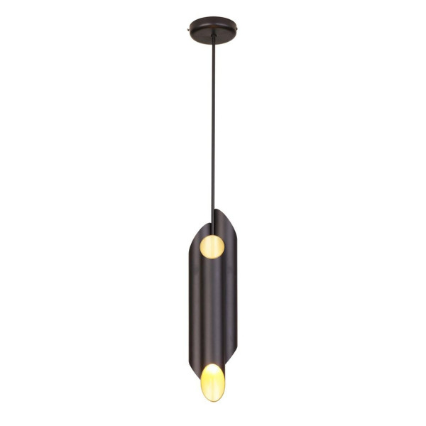 Lampa wisząca LIBRA czarny-złoty metal E14 85,5 cm 1071994