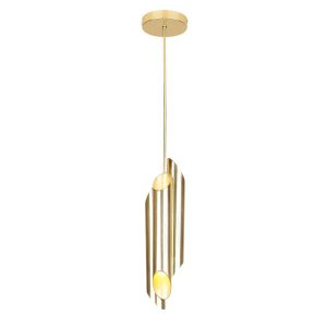 Lampa wisząca LIBRA złota metalowa E14 85,5 cm 1071998 Lampa wisząca LIBRA złota metalowa E14 85,5 cm 1071998