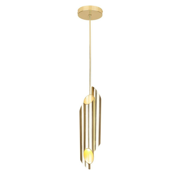 Lampa wisząca LIBRA złota metalowa E14 85,5 cm 1071998