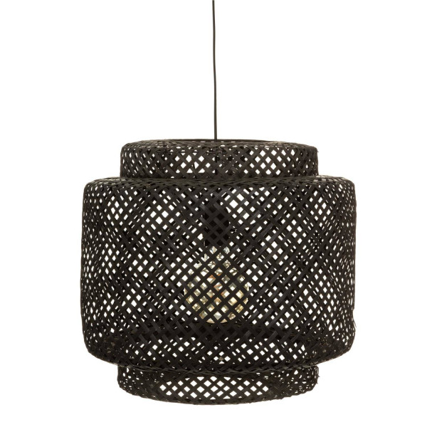 Lampa wisząca LIBY z ażurowym kloszem z bambusa, Ø 40 cm 124256