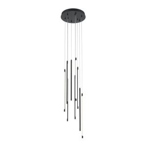 Lampa wisząca Light stick czarna LED 9x46W Ciepła biel 3350lm Maytoni 849544 Lampa wisząca Light stick czarna LED 9x46W Ciepła biel 3350lm Maytoni 849544
