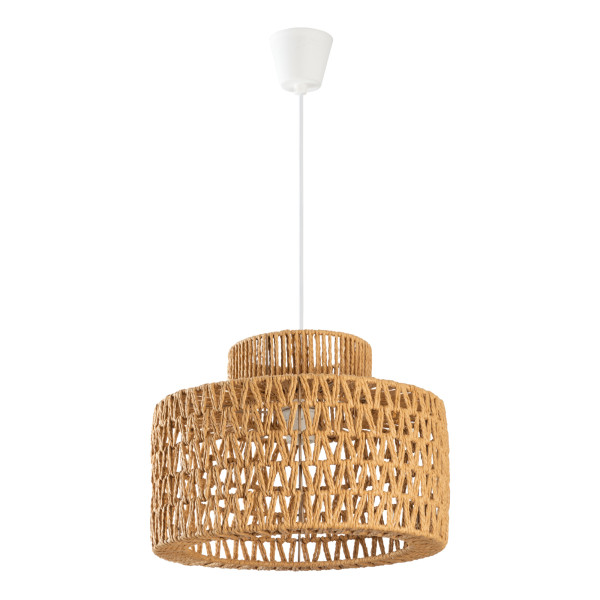 Lampa wisząca LightLogic LL ARILAS LAMP01 E27 66382 boho EKO papierowy 964491