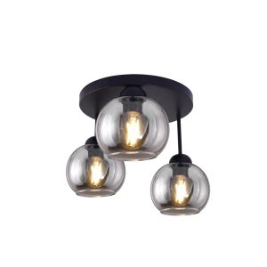 Lampa wisząca LightLogic LL AUNTIL 3xE27 PL 66505 do LED szkło dymione 962971 Lampa wisząca LightLogic LL AUNTIL 3xE27 PL 66505 do LED szkło dymione 962971