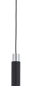 Lampa wisząca LILE czarna-chromowana 1xE27x40W wym:60x6x6cm IP20 Jupiter 1012131 Lampa wisząca LILE czarna-chromowana 1xE27x40W wym:60x6x6cm IP20 Jupiter 1012131