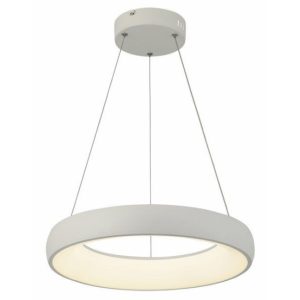 Lampa wisząca Lima biała LED 1x24W Neutralna biel 1920lm Reality 845990 Lampa wisząca Lima biała LED 1x24W Neutralna biel 1920lm Reality 845990
