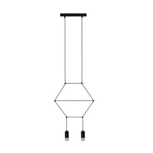Lampa wisząca LINEA-2 czarna 35 cm 749433 Lampa wisząca LINEA-2 czarna 35 cm 749433
