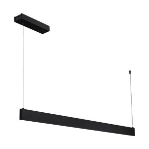 Lampa wisząca LINEA czarna LED 1x36W Odcienie bieli 1800lm Milagro 836275 Lampa wisząca LINEA czarna LED 1x36W Odcienie bieli 1800lm Milagro 836275