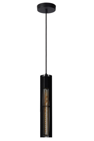 Lampa wisząca LIONEL czarna 1xE27x40W wym:150x6,5x6,5cm IP20 Lucide 984860