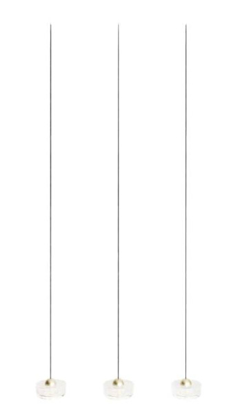 Lampa wisząca LIPARI biało-złota LED 22W biały ciepły 1610lm IP20 Maxlight 1018956