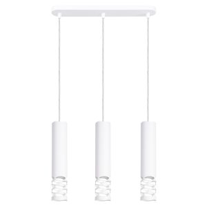 Lampa wisząca Liro 3-punktowa stalowa biała 761372 Lampa wisząca Liro 3-punktowa stalowa biała 761372