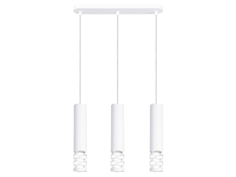Lampa wisząca Liro 3-punktowa stalowa biała 761372