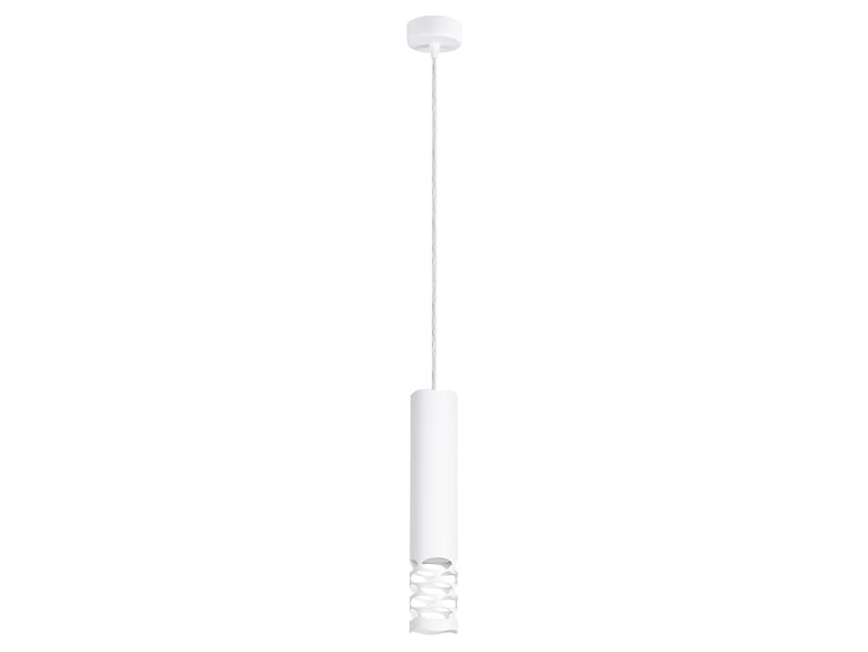 Lampa wisząca Liro stalowa biała 761370