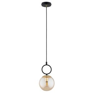 Lampa wisząca LISTER złote detale czarna 1xE14x10W wym:80x15x15cm IP20 Alfa 1019147 Lampa wisząca LISTER złote detale czarna 1xE14x10W wym:80x15x15cm IP20 Alfa 1019147