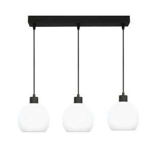 Lampa wisząca listwa EDYLIT zwis białe kule linki 1xE27 KATARA 14-172 1004500 Lampa wisząca listwa EDYLIT zwis białe kule linki 1xE27 KATARA 14-172 1004500