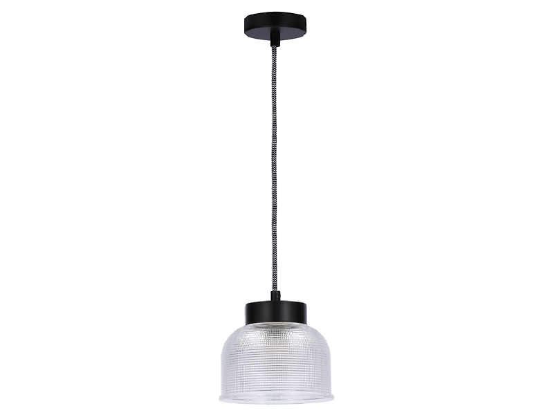 Lampa wisząca Liverpool I metalowa czarna 209908