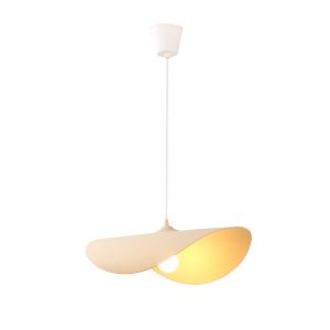 Lampa wisząca LL ARILAS LAMP06 E27 66516 LightLogic kremowa z filcu biała 964492 Lampa wisząca LL ARILAS LAMP06 E27 66516 LightLogic kremowa z filcu biała 964492