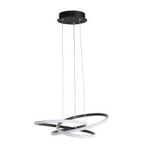 Lampa wisząca LL QUESIRA LED PL LightLogic 66823 sufitowa 32W czarna ring 1043621 Lampa wisząca LL QUESIRA LED PL LightLogic 66823 sufitowa 32W czarna ring 1043621