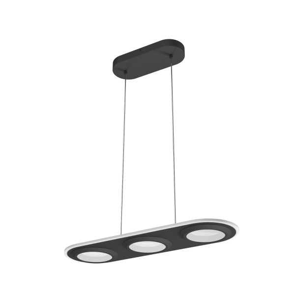Lampa wisząca LL ZALEN 3D LED LAMP LightLogic 66873 efekt głebi 60cm 36W 1050953