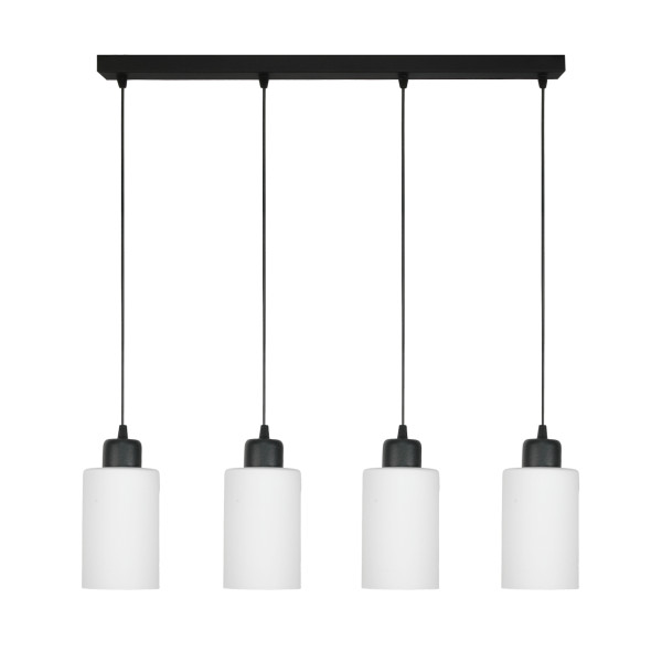 Lampa wisząca loft EDYLIT białe kule industrialna 3xE27 LOYD BIANCO 15-061 1048986
