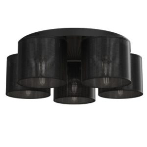Lampa wisząca Loft shade czarny mat 5xE27x15W wym:18x58x58cm IP20 Luminex 1021198 Lampa wisząca Loft shade czarny mat 5xE27x15W wym:18x58x58cm IP20 Luminex 1021198